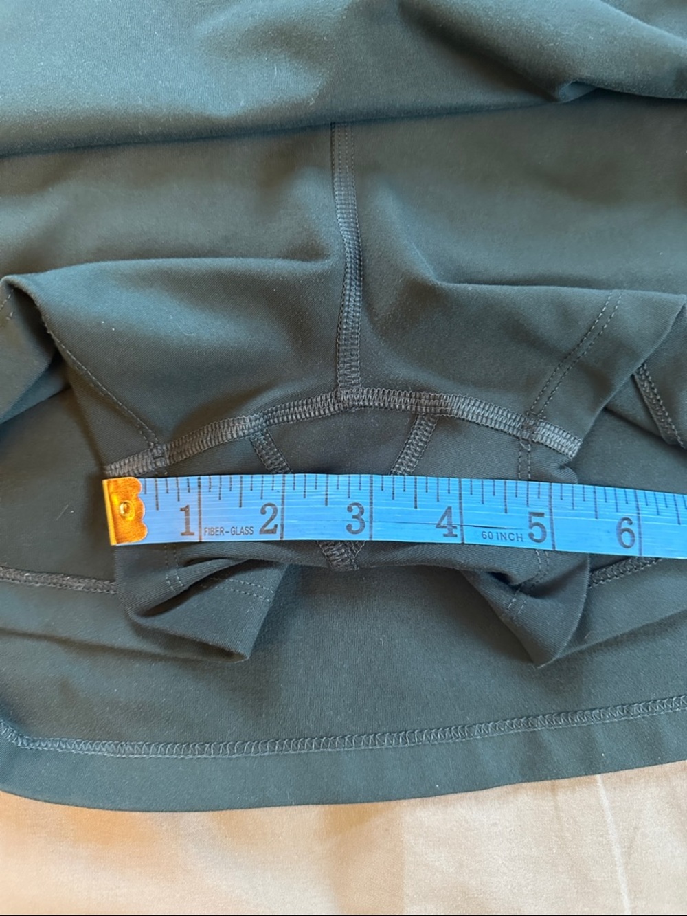 girlfriend collective dark green Women’s Active Skort - Picture 6 of 6